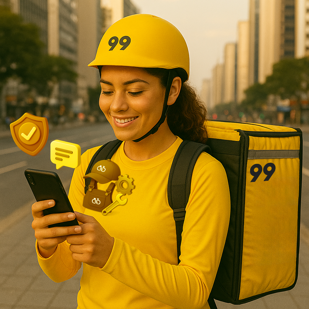 BEBIKE_99FOOD_ENTREGADORA BEBIKE_99FOOD_ENTREGADORA